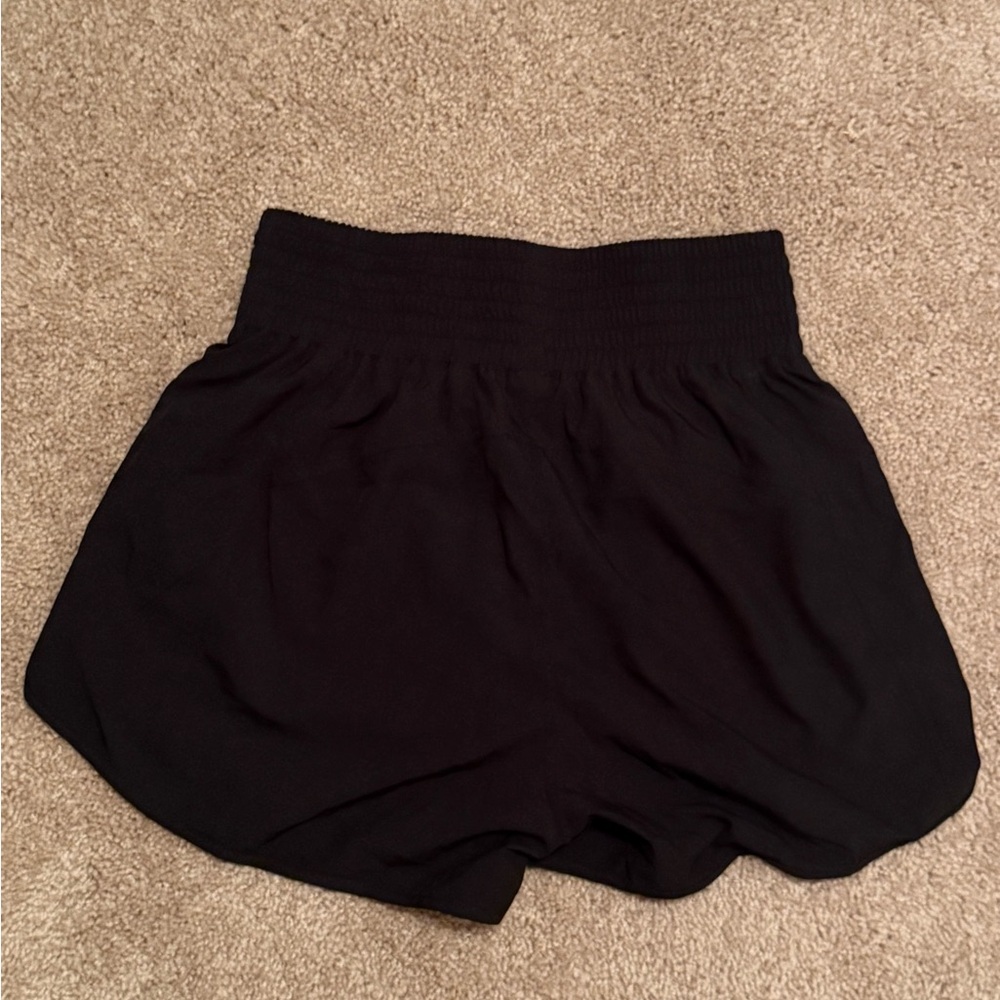 BMJL Women's Athletic Shorts High Waisted Running Short Pocket 2.5" Black Size M - Picture 2 of 4